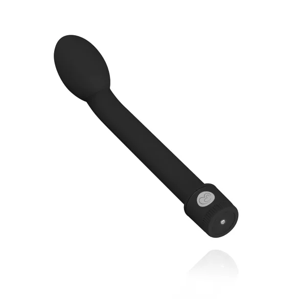 Easytoys - vibrátor na bod G - úzky tvar - čierny
