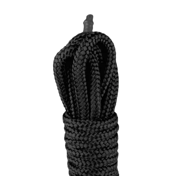 Easytoys Rope - bondage lano (5 m, čierne)