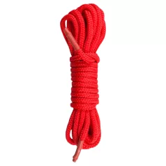Easytoys Rope - bondage lano (5 m, červené)