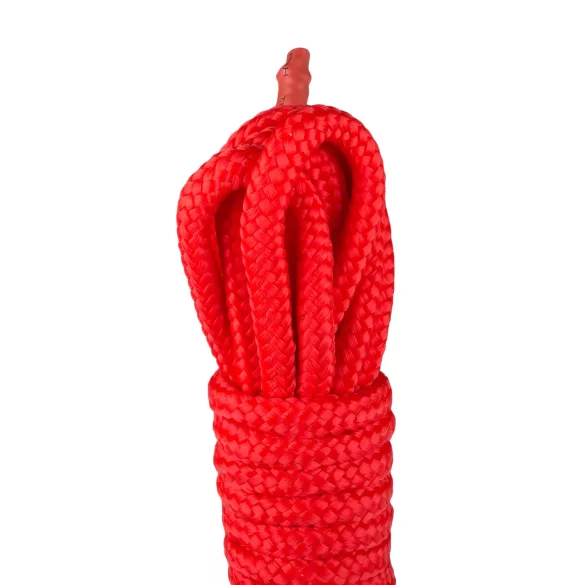 Easytoys Rope - bondage lano (10 m, červené)