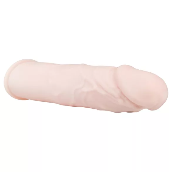 Easytoys - Flesh - predlžovací návlek na penis (prírodný) - 18 cm
