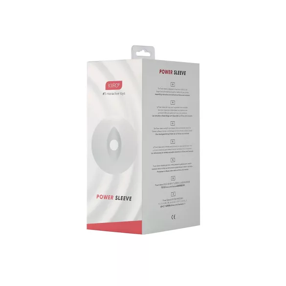 Kiiroo Titan Power - masturbátor vložka - priehľadná