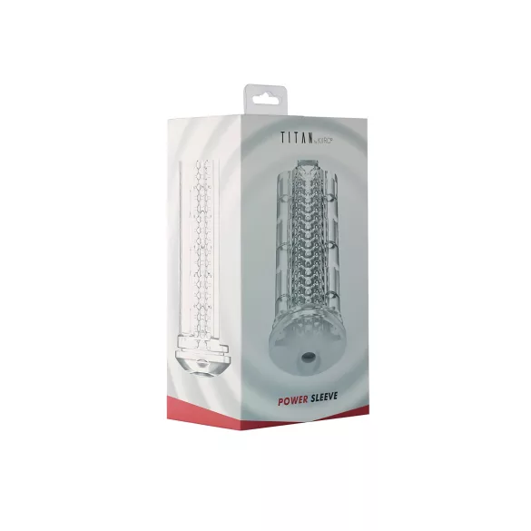 Kiiroo Titan Power - masturbátor vložka - priehľadná