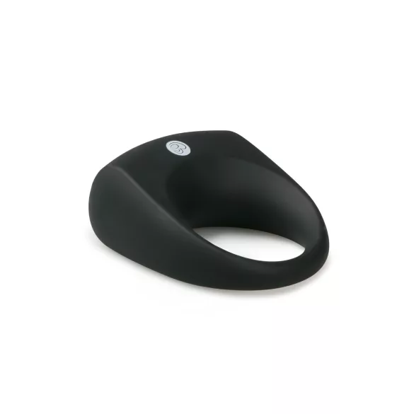 Easytoys - vibračný erekčný krúžok - čierny