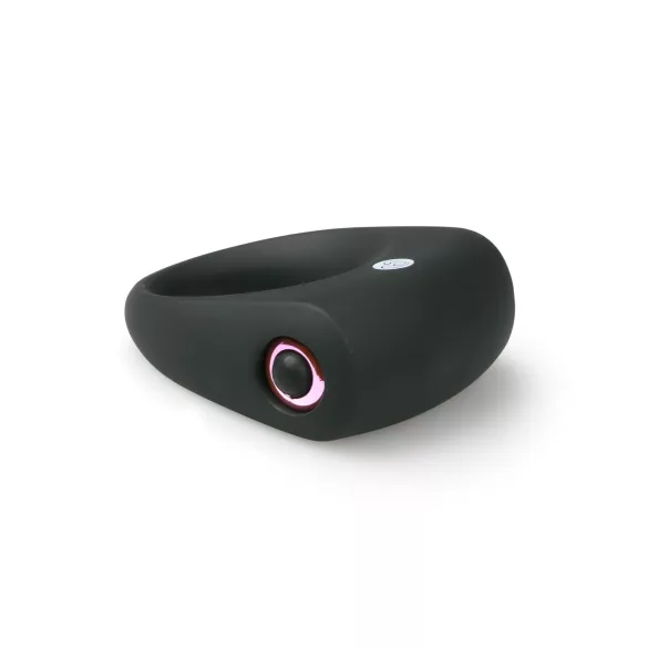 Easytoys - vibračný erekčný krúžok - čierny