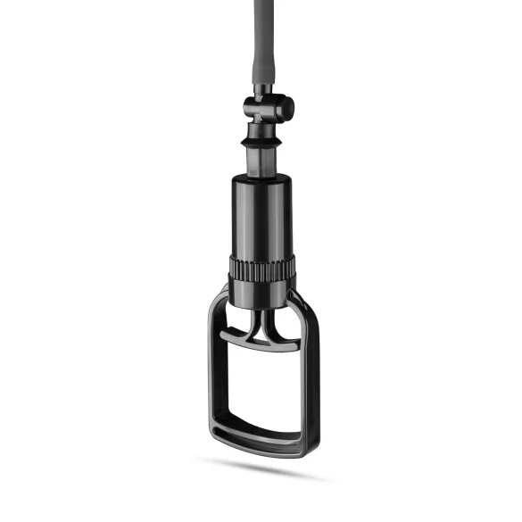 Easytoys - vákuová pumpa na penis - ručný úchyt - čierna