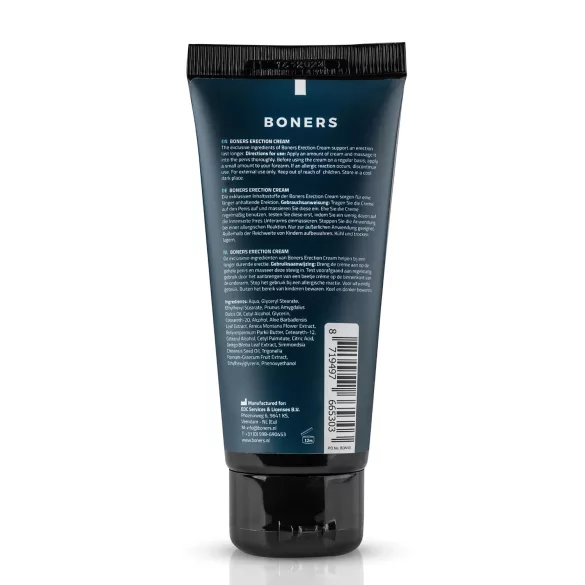 Boners - stimulačný intímny krém pre mužov - 100 ml