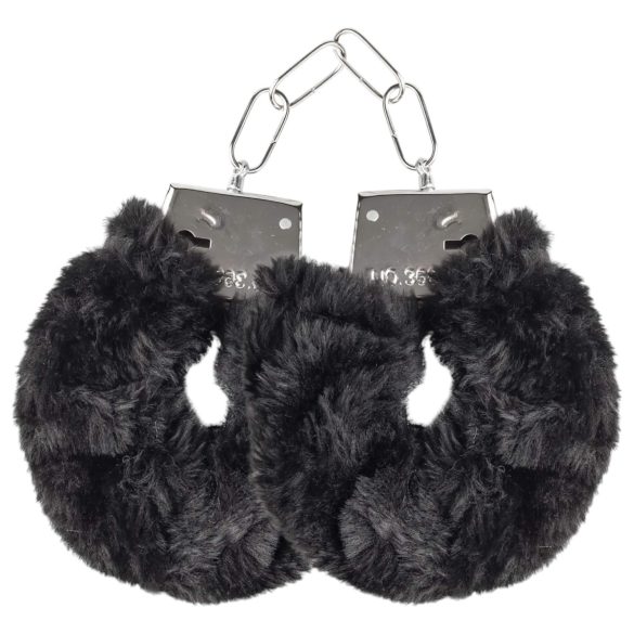 LoveBoxxx I love Black - vibračná bondage sada (6 dielov)