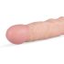 Real Fantasy Scott - realistický dildo - 25 cm - telová farba