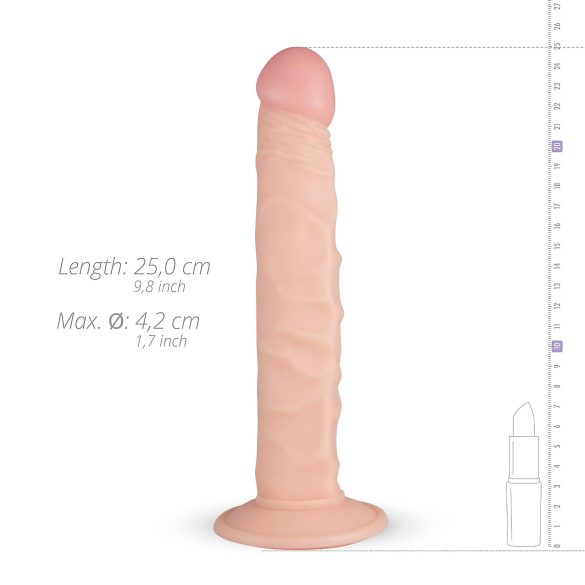 Real Fantasy Scott - realistický dildo - 25 cm - telová farba