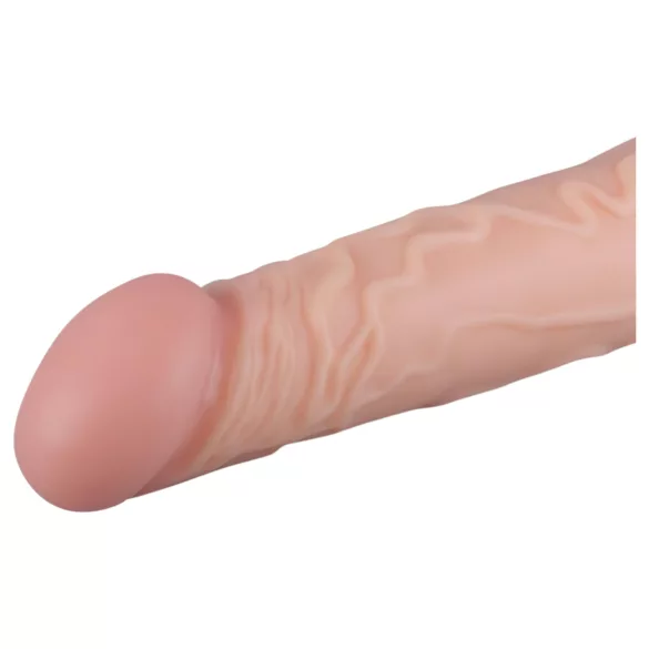 Real Fantasy Shawn - realistický veľký dildo - 35 cm - naturálna farba