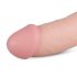 Real Fantasy Cliff - realistický dildo s semenníkmi - 22 cm - telová farba