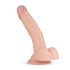 Real Fantasy Derek - realistický dildo s semenníkmi - 22 cm - telová farba