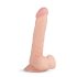 Real Fantasy Felix - realistický dildo s semenníkmi - 22 cm - prírodná farba
