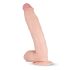 Real Fantasy Dwane - realistický dildo s semenníkmi - 31 cm - telová farba
