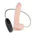 Real Fantasy Glynn - vibrátor na dobíjanie - realistický - 25 cm - telová farba