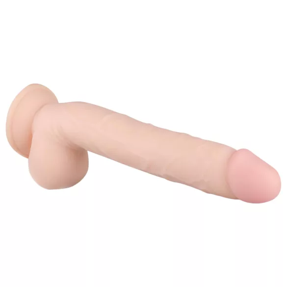 Real Fantasy Elvin - vibrátor na batérie - realistický - 28 cm - telová farba