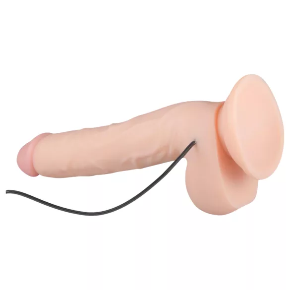 Real Fantasy Elvin - vibrátor na batérie - realistický - 28 cm - telová farba