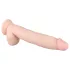 Real Fantasy Dwane - realistický vibrátor na batériu - 31 cm - telová farba