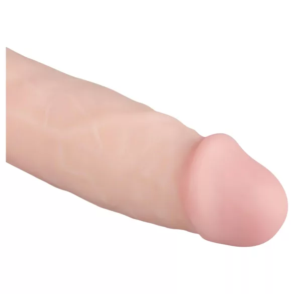 Real Fantasy Dwane - realistický vibrátor na batériu - 31 cm - telová farba