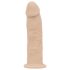 Real Fantasy Parker - realistický dildo - 19 cm - prírodná farba
