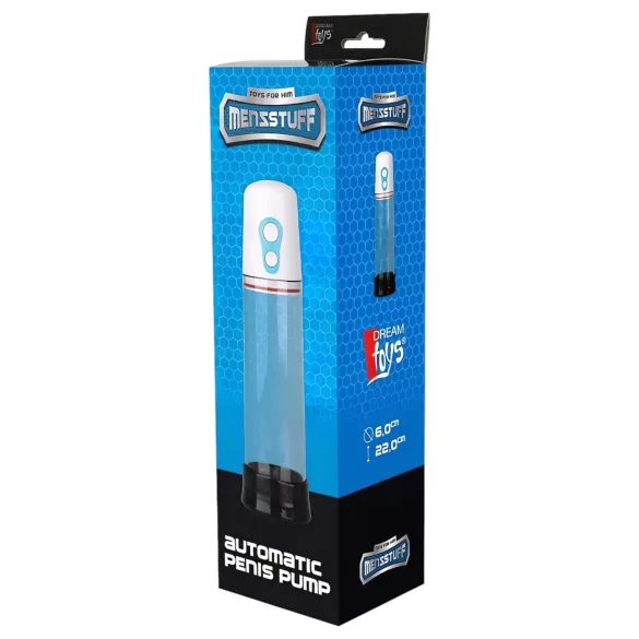 MenzStuff - automatická vákuová pumpa na penis - 22 cm