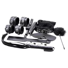   Blaze Ultimate - BDSM sada na zväzovanie - 10 dielov - čierna