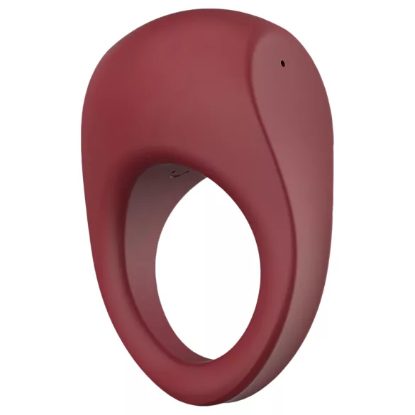 Dreamtoys Ivy - vibračný krúžok na penis - bordový