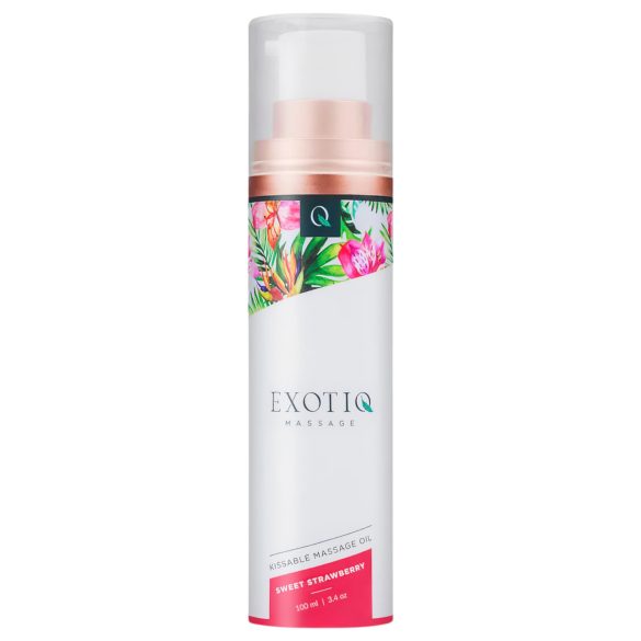 Exotiq - masážny olej s vôňou jahody - 100 ml