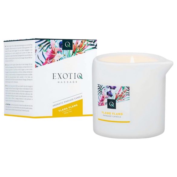 Exotiq - voňavá masážna sviečka - ylang ylang (200g)