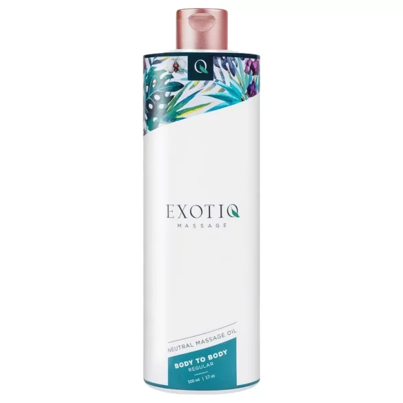 Exotiq - masážny olej na telo - dlhotrvajúci efekt - 500ml