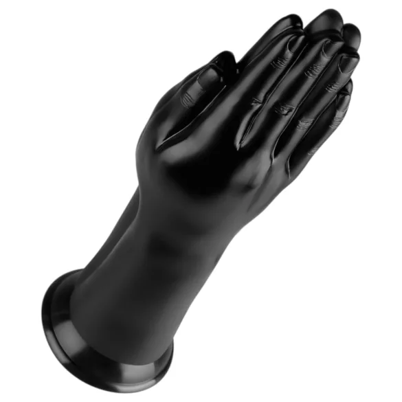 BUTTR - fisting dildo s prísavkou - čierny