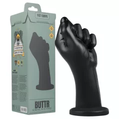 BUTTR - fisting dildo - čierny