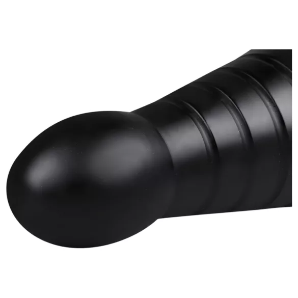 BUTTR Devil Dog - realistický dildó s prísavkou - čierny