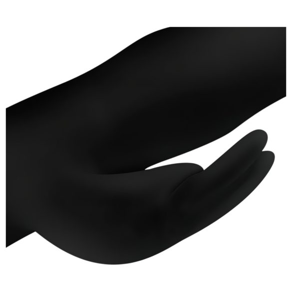 Easytoys Mad Rabbit - vibrátor na G-bod s klitoriálnym stimulátorom - čierny