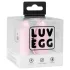 LUV EGG - nositeľné akumulátorové rádiové vibračné vajíčko (ružové)