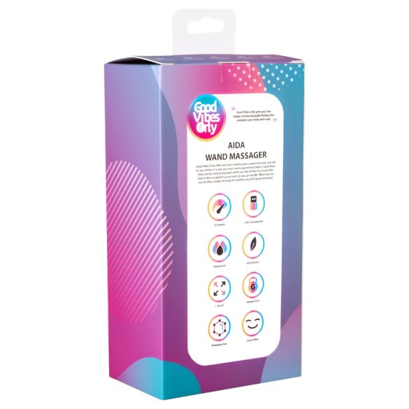 Good Vibes Aida - vodotesný masážny vibrátor - tyrkysový
