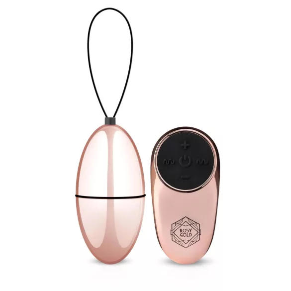 Rosy Gold - vibračné vajíčko - vodeodolné - rosegold