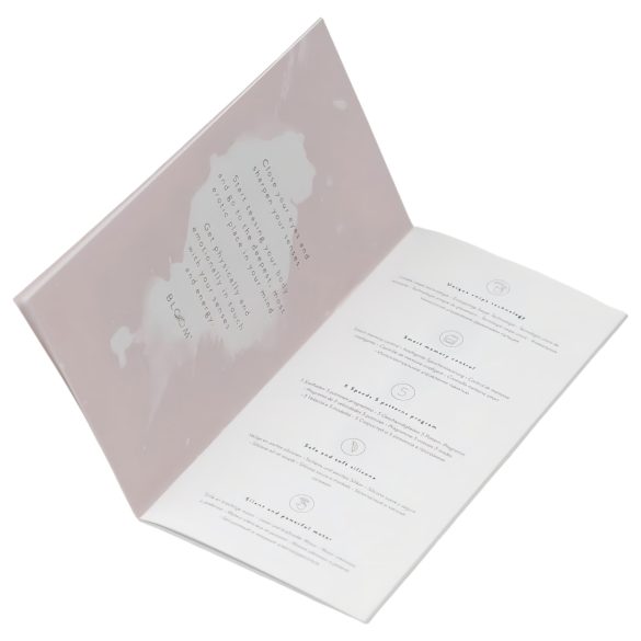 Bloom Tulip - vibračný stimulátor klitorisu - silikón - dobíjací - tyrkysový