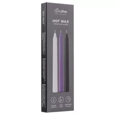 Sensual Hot Wax - BDSM sviečka na telo - sada 3 ks