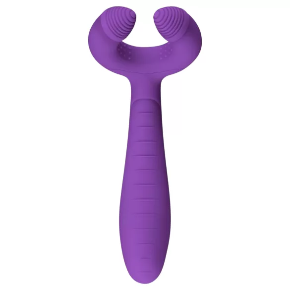 Easytoys - párový vibrátor - nabíjateľný, vodotesný - fialový