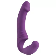   Easytoys - nabíjateľný pripínací vibrátor bez popruhu - fialový