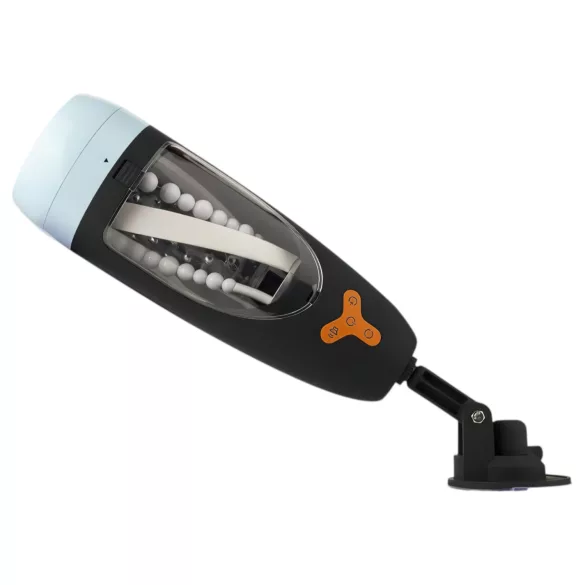 CRUIZR CP01 - automatický masturbátor s rotáciou a saním - čierna/modrá