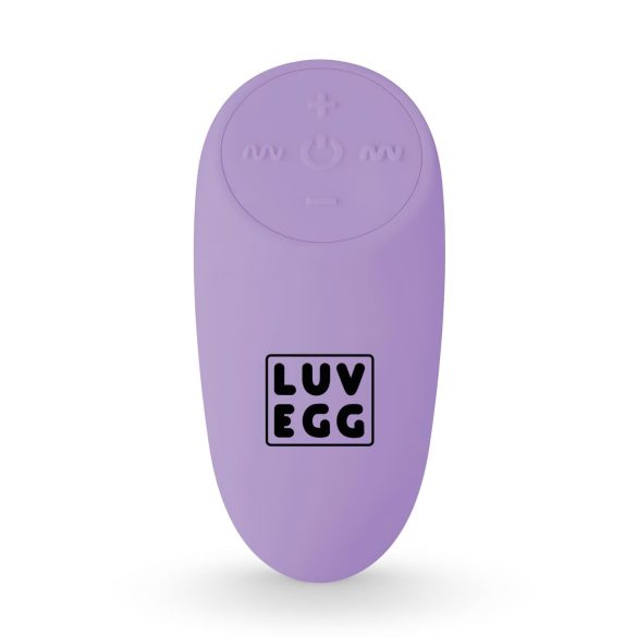 LUV EGG XL - vibračné vajíčko na diaľkové ovládanie - dobíjacie - fialové