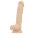 Real Fantasy Ashton - realistický dildo s semenníkmi - 20,5 cm - telová farba