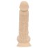 Real Fantasy Ashton - realistický dildo s semenníkmi - 20,5 cm - telová farba