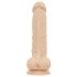 Real Fantasy Ashton - realistický dildo s semenníkmi - 20,5 cm - telová farba
