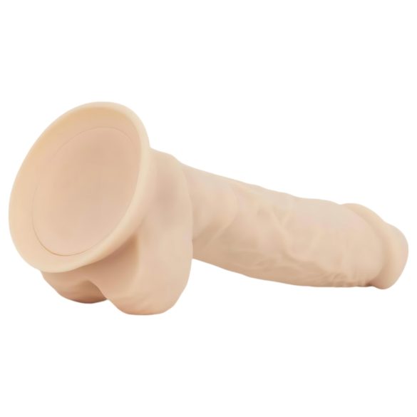 Real Fantasy Ashton - realistický dildo s semenníkmi - 20,5 cm - telová farba