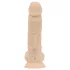 Real Fantasy Conrad - realistický vibrátor s prísavkou - 20 cm - telová farba