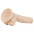 Real Fantasy Conrad - realistický vibrátor s prísavkou - 20 cm - telová farba